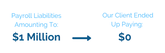 Brager Tax Law Group - Payroll Liabilities Amounting to $1 Million