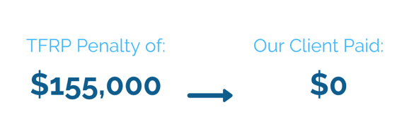 Brager Tax Law Group - TFRP Penalty of $155,000